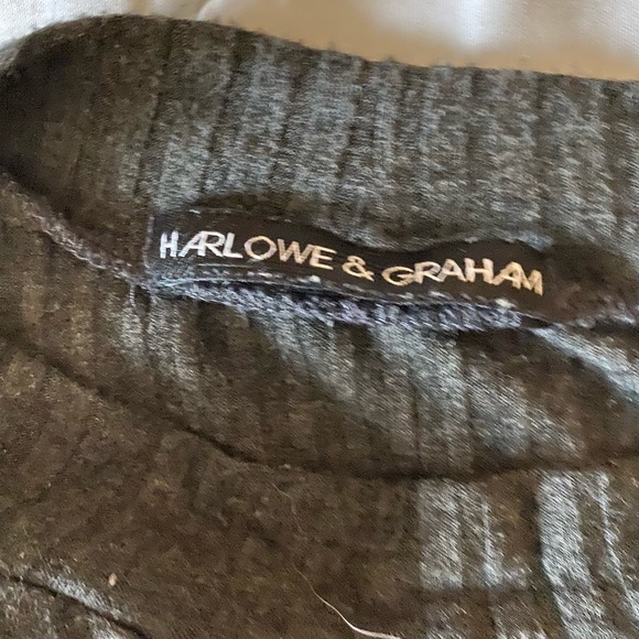 Harlow and graham grey long sleeve top - Picture 4 of 5